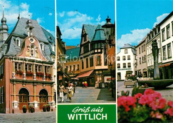 Wittlich Rathaus Denkmal Stadtansicht