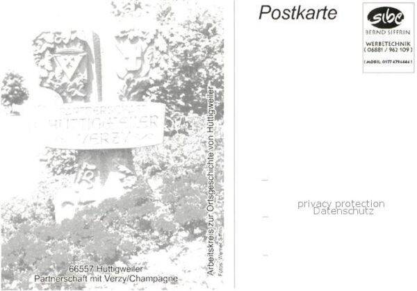 Huettigweiler Ottweiler Pfarrkirche Brunnen Verzyplatz Eichert – Bild 2
