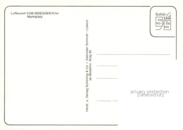 Nideggen Eifel Marktplatz Restaurant Cafe – Bild 2