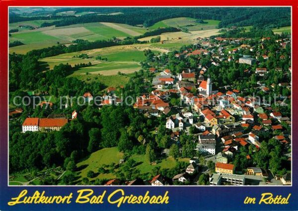 Bad Griesbach Rottal Fliegeraufnahme Panorama
