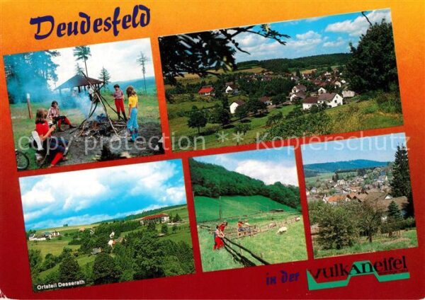 Deudesfeld Grillplatz Panorama Schafweide Desserat