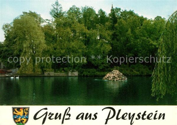 Pleystein Stadtweiher Kreuzbergkloster