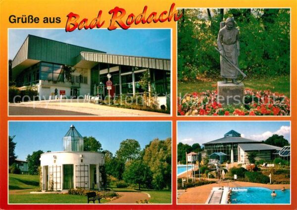Bad Rodach Freibad Statue Medicalpark Kurpark