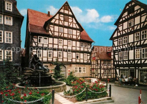 Spangenberg Hessen Liebenbachbrunnen Altstadt Fachwerkhäus