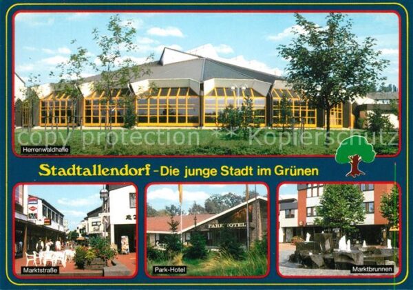 Stadtallendorf Herrenwaldhalle Marktstrasse Parkhotel