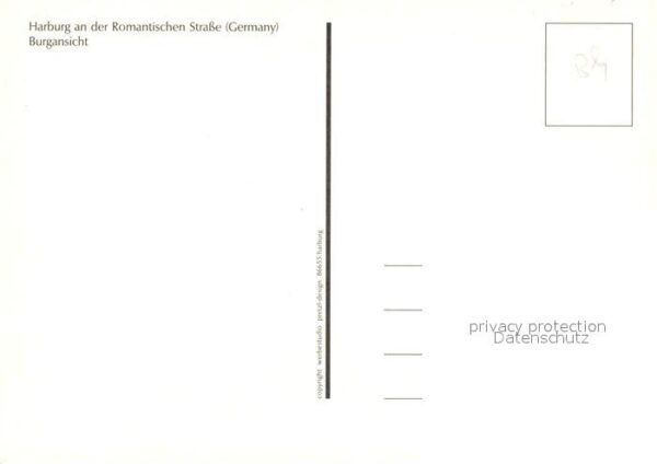 Harburg Schwaben Burgansicht – Bild 2