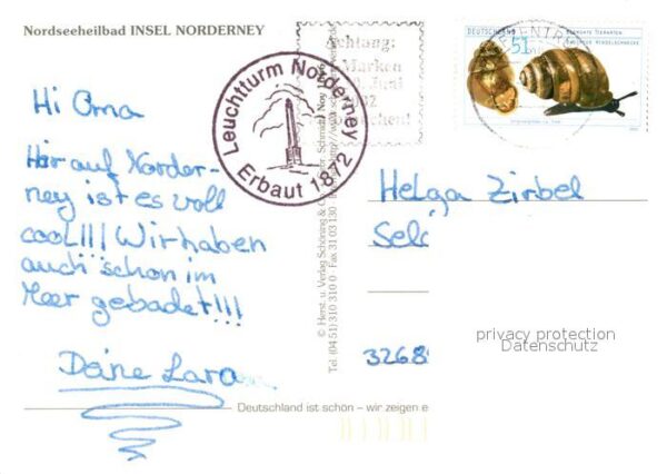 Norderney Nordseebad Strand Dünen Leuchtturm Windmühle Denkm – Bild 2
