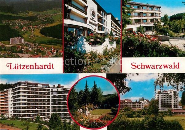 Luetzenhardt Luftkurort Schwarzwald Kurhotels Park F