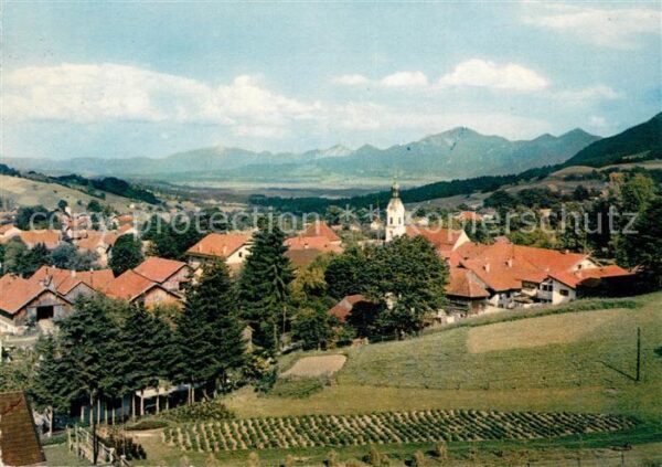 Bad Kohlgrub Panorama höchstgelegenes Stahl- und Moo