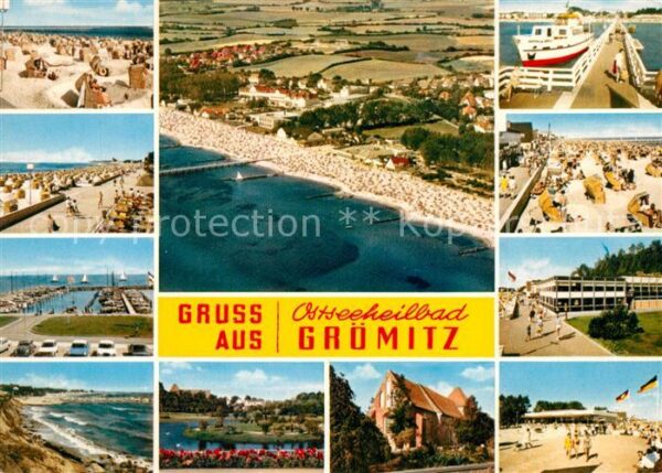 Groemitz Ostseebad Strand Promenade Hafen Seebrücke Fliege