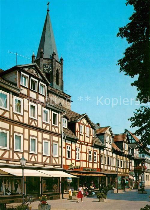 Rotenburg Fulda Steinweg Altstadt Fachwerkhäuser Kircht