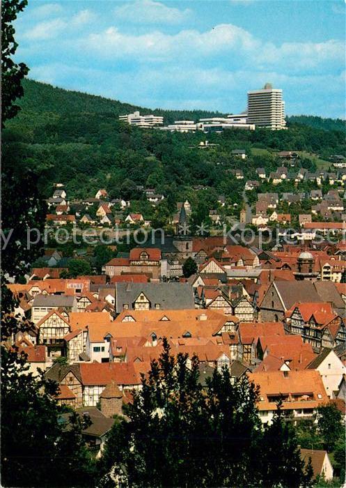 Rotenburg Fulda Blick über die Altstadt zum Herz- und K