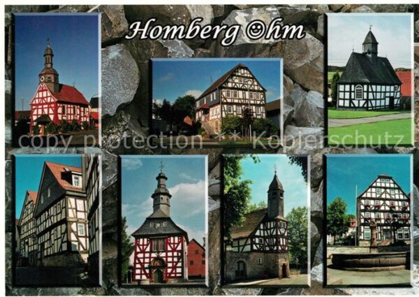 Homberg Ohm Altstadt Historische Fachwerkhäuser