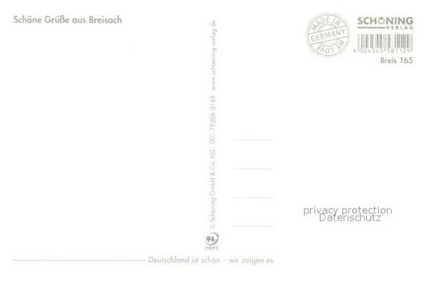 Breisach Rhein Marktplatz Strassencafe Münster Schiffs – Bild 2