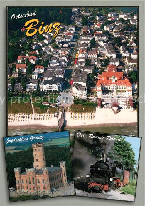 Binz Ruegen Strand Hotels Der Rasende Roland Dampfl