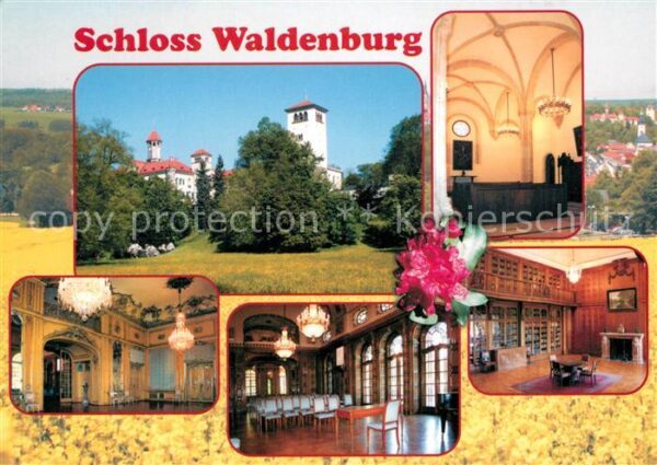 Waldenburg Sachsen Schloss Waldenburg Kapelle Saal Schloss