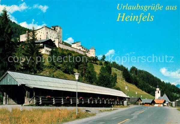 Heinfels Gedeckte Holzbrücke Burg Heinfels