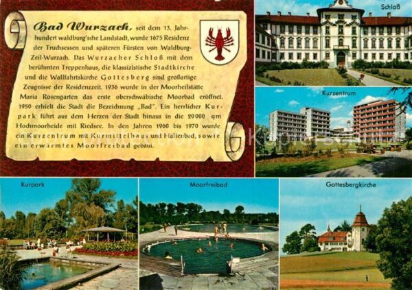 Bad Wurzach Kurpark Moorfreibad Gottesbergkirche Ku