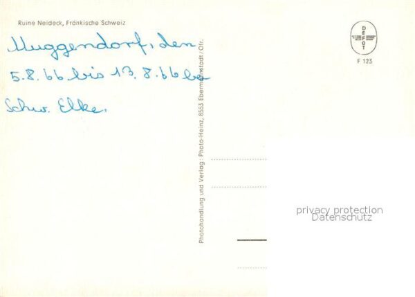 Neideck Burgruine Fränkische Schweiz – Bild 2