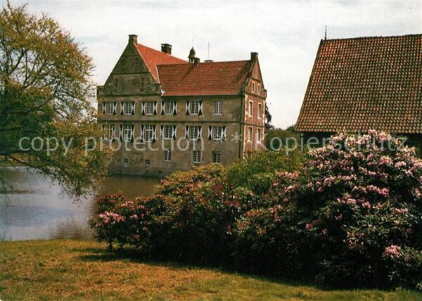 Muenster Westfalen Burg Hülshoff Wasserschloss Geburtshaus