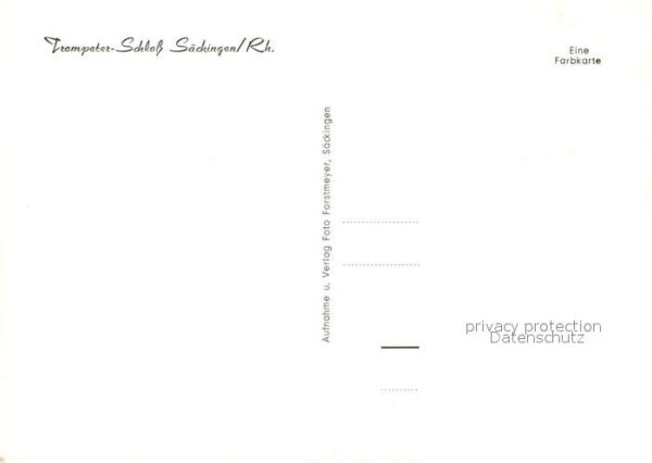 Bad Saeckingen Trompeter Schloss – Bild 2