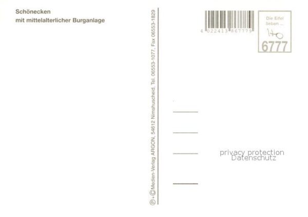 Schoenecken Mittelalterliche Burganlage – Bild 2