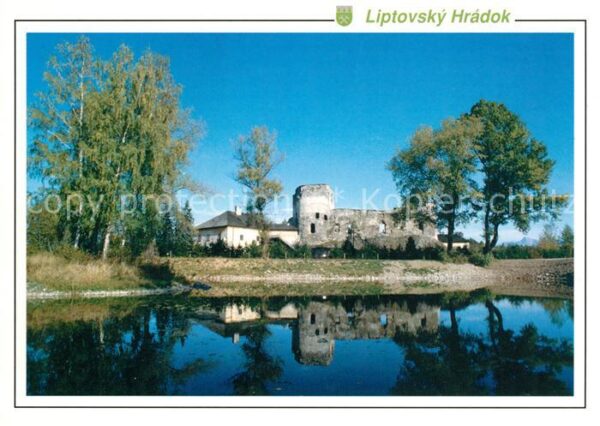 Liptovsky Hradok Hrad 14. stor. Schloss 14. Jhdt.