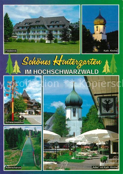 Hinterzarten Klinik Kirche Schwarzwaldhof Maibaum Ad