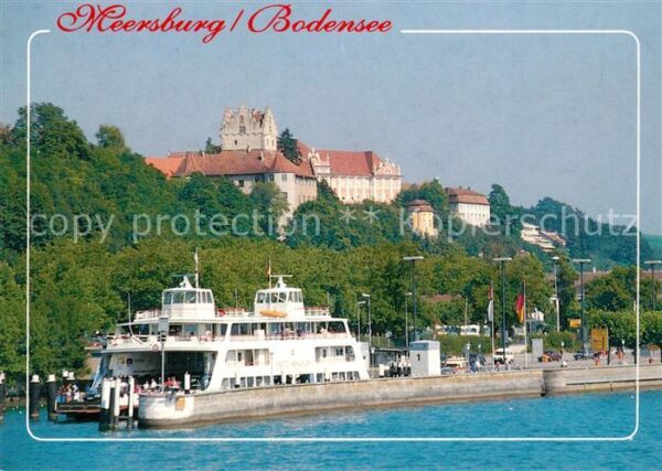 Meersburg Bodensee Dampferanlegestelle
