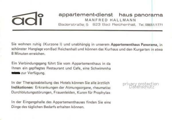 Bad Reichenhall Appartementhaus Panorama – Bild 2