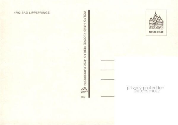 Bad Lippspringe Schäfer-Denkmal Kurhaus-Kurhotel – Bild 2