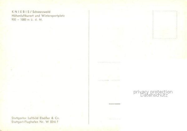 Kniebis Freudenstadt Fliegeraufnahme – Bild 2