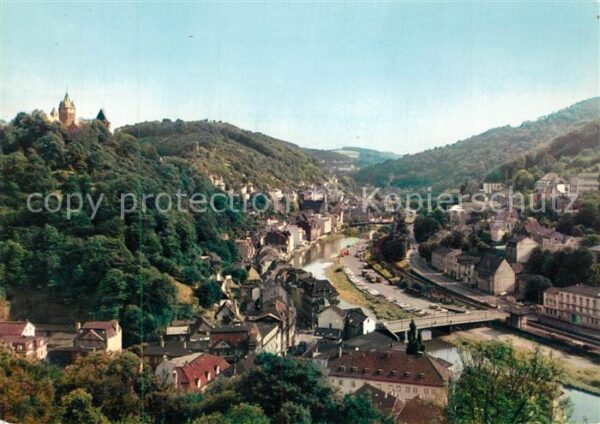 Altena Lenne Panorama Burg