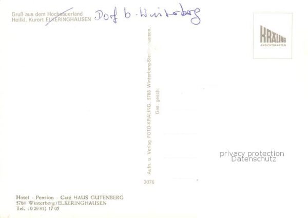 Elkeringhausen Winterberg Fliegeraufnahme – Bild 2
