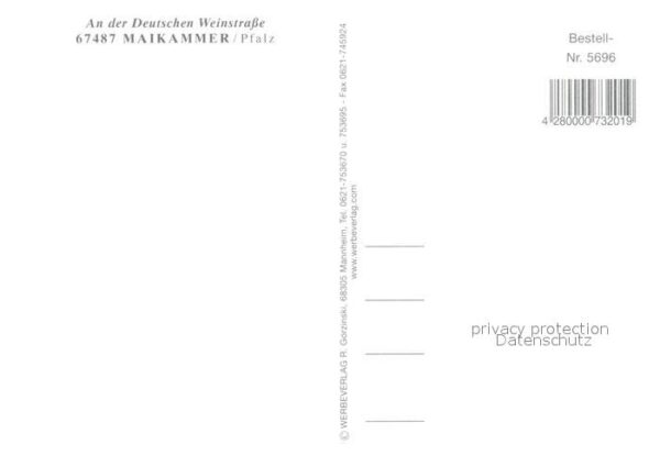 Maikammer Tor Fachwerkhaus Panorama Denkmal Monum – Bild 2