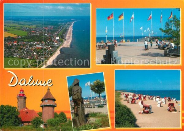 Dahme Ostseebad Fliegeraufnahme Fahnenplatz Leuchtturm