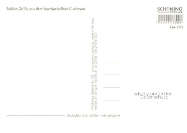 Cuxhaven Nordseebad Döse Grimmershörner Bucht Wasserturm Ne – Bild 2