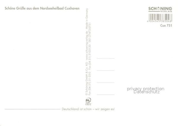 Cuxhaven Nordseebad Strand Leuchttürme Parkt Hafen Strassen – Bild 2