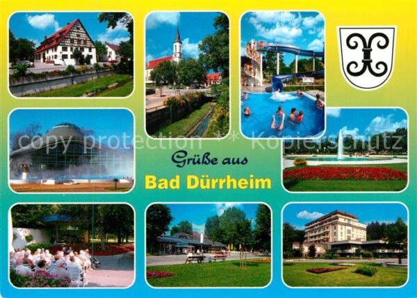 Bad Duerrheim Kirche Schwimmbad Hallenbad Kurpark Kur