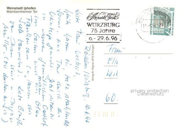 Iphofen Mainbernheimer Tor – Bild 2