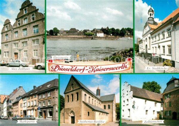 Kaiserswerth Altes Zollhaus Rheinpartie Ev Stadtkirc