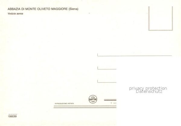 Siena Abbazia di Monte Oliveto Maggiore Vedut – Bild 2