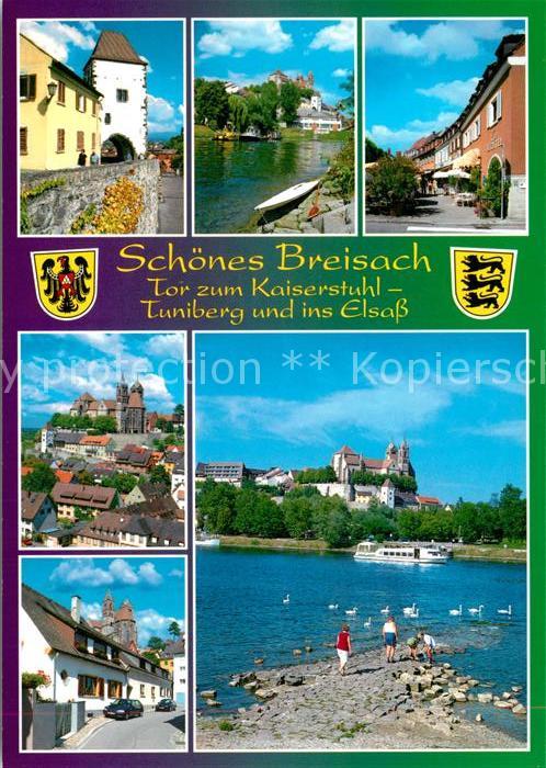 Breisach Rhein Stadttor Münster Rheinpartie