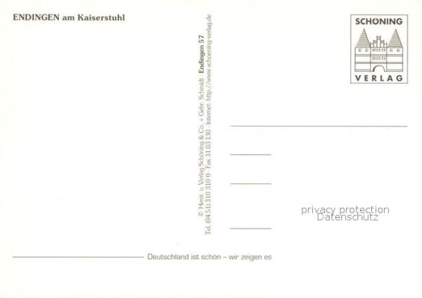 Endingen Kaiserstuhl Detail Königsschaffhausener Tor Rathaus – Bild 2