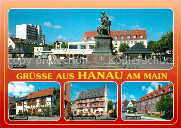 Hanau Main Marktplatz Kesselstadt Goldschmiedehaus