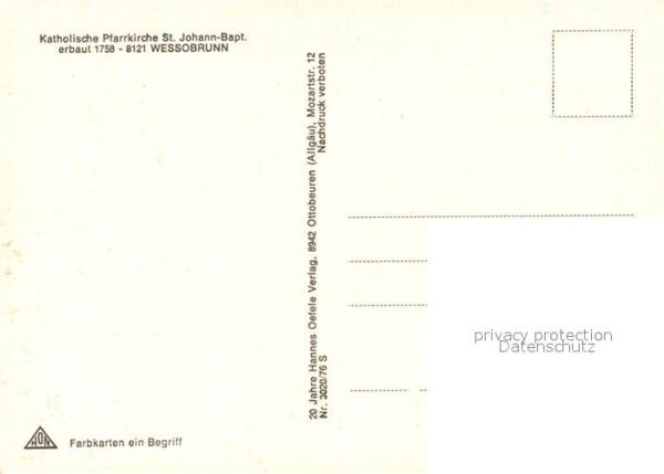 Wessobrunn Kath Pfarrkirche St Johann Baptist – Bild 2