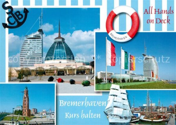 Bremerhaven Teilansichten Seglerhafen Hafenwelten L