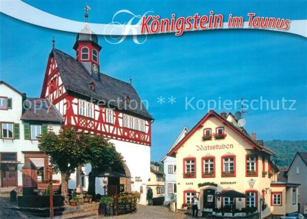 Koenigstein Taunus Altes Rathaus mit Ratsstuben