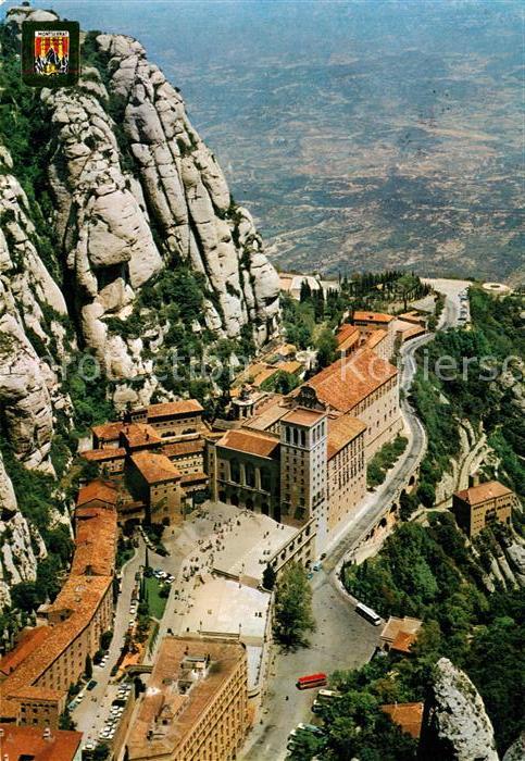 Montserrat Kloster Panoramica del Monestario