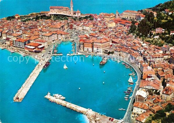 Piran Fliegeraufnahme